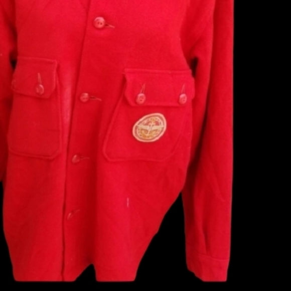 Vintage Wool Ourltdoor Jacket/ shirt XL- XXL - Picture 10 of 10